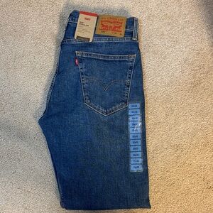 Levi's Men's Deep Blue Straight Jeans 505 Regular